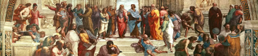 part of Raphael painting School of Athens