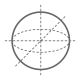 icon depicting the essence of a 2-sphere